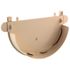 Fond universel pour gouttière G25 diamètre 80 mm sable FITT