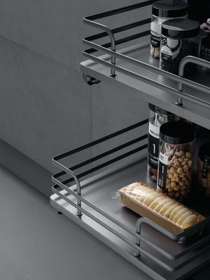 Colonne de rangement coulissante pour porte de 60 cm VIBO