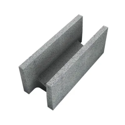Parpaing linteau 20 x 25 x 50 cm