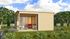Abri de jardin en bois Domeo 6 18,00 m² + 6,00 m² LASITA MAJA Livraison à domicile incluse