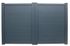 Portail battant Modern aluminium gris 3,5 x 1,8 m avec motorisation incluse