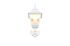 Applique extérieur montante E27 Livenza blanc IP44 60W - TRIO
