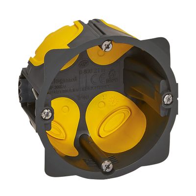 Boîtes d'encastrement étanche Ecobatibox 1 poste 67x40mm IP40 pour matériaux creux par 10 - LEGRAND