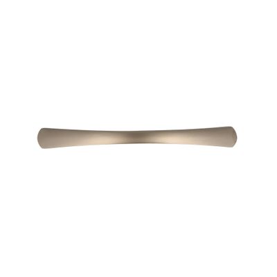 Poignée de meuble arc aluminium nickelé mat 128 mm par 4 REI