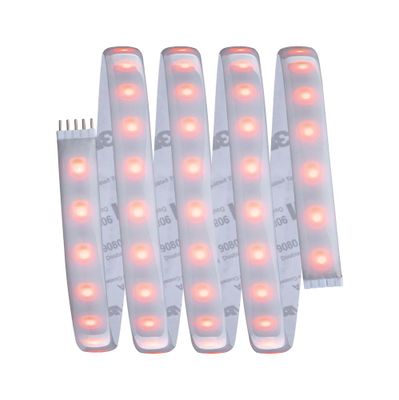 Ruban LED 1,5m prêt à l'emploi multicolore + blanc IP44 18W 24V MAXLED 1000 PAULMANN