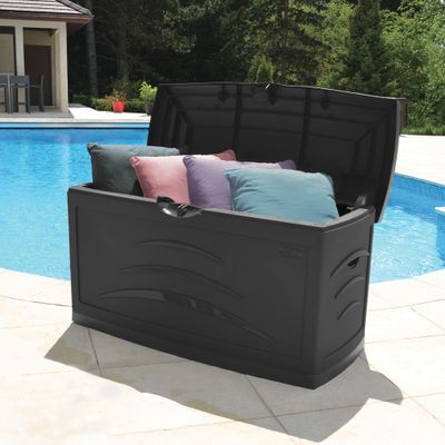Coffre de jardin Maxi Serena 500 litres en polypropylène L121 x H67 x P76 cm EDA
