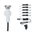 Spots encastrables extérieur LED blanc chaud IP67 5x0,22W 5x1,8 lumen 24V Kit de démarrage - MicroPen Plug & Shine PAULMANN