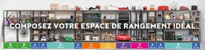Extension étagère 3 plateaux 40 x 70 x 192 cm module B Extension étagère 3 plateaux 40 x 70 x 192 cm module B SYSTEME EXTENSION