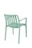 Fauteuil de jardin BARI polypropylène vert pastel - BOCARNEA