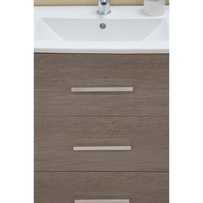 Poignée tirette aluminium  96 mm REI