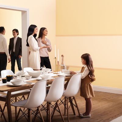 Peinture COLOR RESIST mur et boiserie Ivoire mat 2,5 L - DULUX VALENTINE