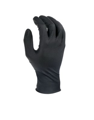 Boite de 50 gants nitrile noir Extra Grip Taille 9 GERIN