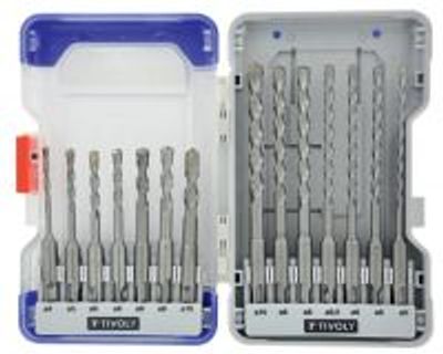 Mallette de 14 forets béton SDS+ - TIVOLY