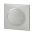 Variateur de lumière connecté sans neutre + plaque Aluminium - Dooxie with Netatmo LEGRAND