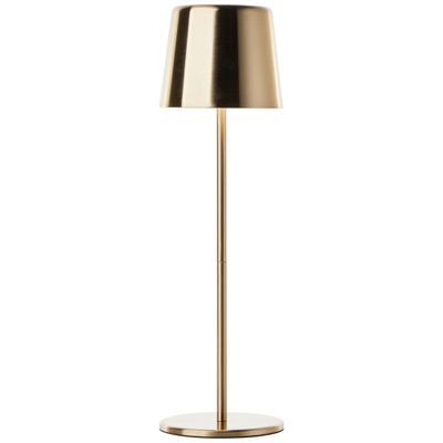 Lampe à poser extérieur rechargeable LED laiton XAANA blanc variable - BRILLIANT