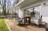 Baie coulissante alu blanc H.2150 x l.2400 mm - Gamme Habitat - CLOSY