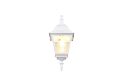 Applique extérieur descendante E27 Livenza blanc IP44 60W - TRIO