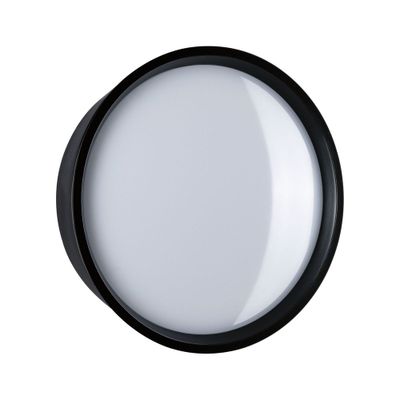 Applique extérieur LED Platomo noir IP44 2000 lumens blanc chaud - PAULMANN