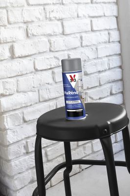 Peinture de rénovation multi- V33supports MaRéno noir absolu finition satinée 400 mL - V33