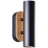 Applique murale métal/bois NIELS GU10 2x5W - BRILLIANT