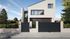 Portillon battant aluminium ENZO l.1,00 x H.1,75 m gris  - PREFALU