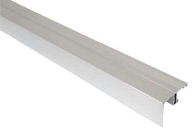 Profil de rive aluminium pour plaque polycarbonate 16 x 16 x 3000 mm - ONDULINE