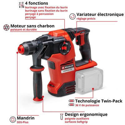 Perforateur Herocco 36/28 - EINHELL