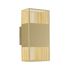 Applique extérieur LED IP44 640 lumens lumière blanc chaud Or - Tharin PAULMANN