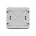 Coffret électrique extérieur étanche IP65 1 rangée 8 modules - DEBFLEX
