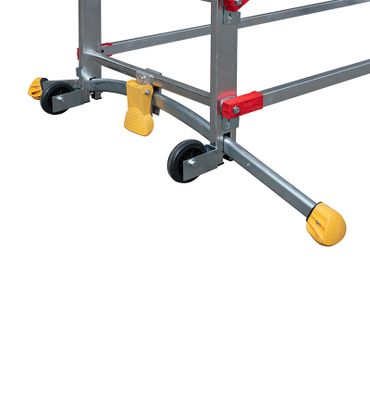 Echafaudage roulant pliable multifonction CombiLot 5 - 2,40 / 4,40 m aluminium - HAILO