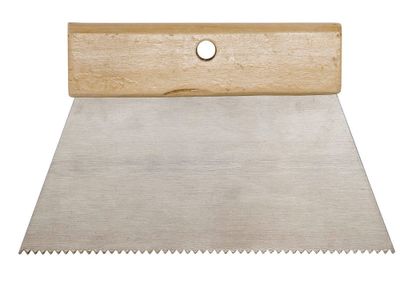 Couteau à colle carrelage denture en V 5 x 5 mm TILES SOLUTIONS