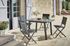 Table de jardin Elise 80/12x80x74 cm ALIZE