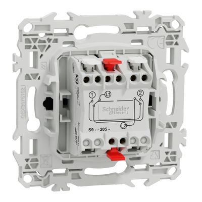 Permutateur Odace 2025 noir - SCHNEIDER ELECTRIC