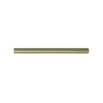 Poignée de meuble cylindrique inox vert olive entraxe 128 mm REI