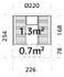 Sauna extérieur rond en bois Palmako Anita 4 places avec poêle - 8,6 m² - PALMAKO