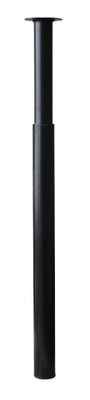 Pied de table rond noir diamètre 60 x 700 - 1100 mm