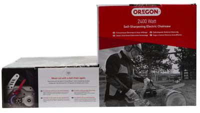 Tronçonneuse électrique 2400 W guide 45 cm auto affûtage CS1500 OREGON