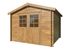 Abri de jardin en bois traité autoclave marron Valence 2 - 9,5 m² hors-tout - WHITE WOOD