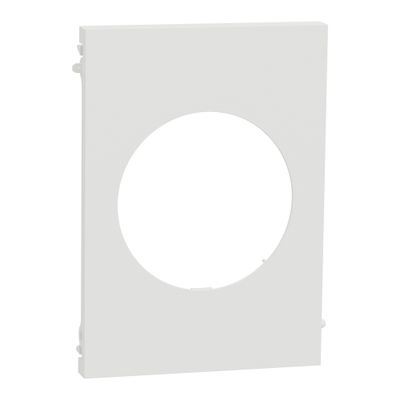 Plaque de finition centrale 1 poste Odace 2025 Architecte blanc craie - SCHNEIDER ELECTRIC