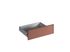 Façade tiroir pour meuble de cuisine Glossy terracotta brillant 13,8 x 60 cm OFITRES