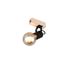 Spot E27 Lynar noir et bois 10W - REALITY
