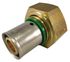 Manchon à sertir écrou libre femelle 20/27 3/4 pour tube PER diamètre 13/16 mm