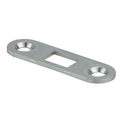 Gâche d'extrémité plate à encastrer 50 x 14 x 2 mm pour serrure à encastrer Fenster FERCO