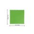 Tapis de sol piscine format puzzle vert ép. 4 mm 78 x 78 cm lot de 9 - BESTWAY