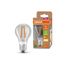 Ampoule LED Standard E27 Filament clair 7,2W=1521 lumens Blanc chaud Classe A OSRAM