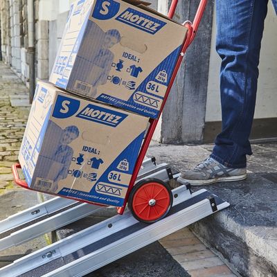 Rampe aluminium télescopique universelle petit modèle MOTTEZ