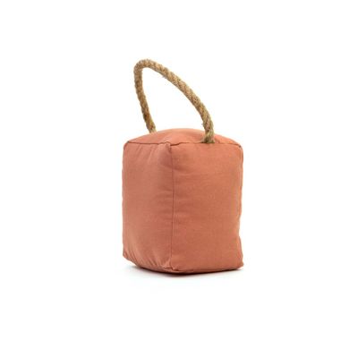 Bloque porte tissu cube terracotta hauteur 280 mm REI