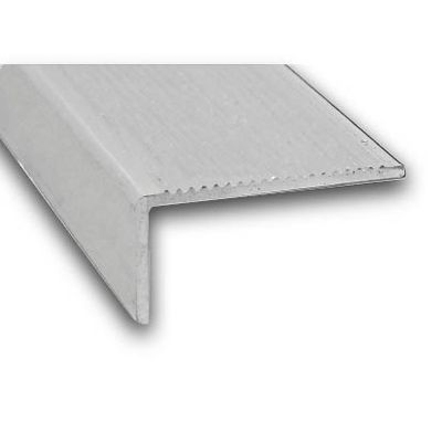 Nez de marche aluminium brut 45 x 23 mm 1 m CQFD