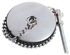 Bouchon pour évier Ø57 mm avec enjoliveur chaînette en laiton chromé - WIRQUIN