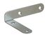 Equerre de chassis coudée droite acier zingué 40 x 30 mm